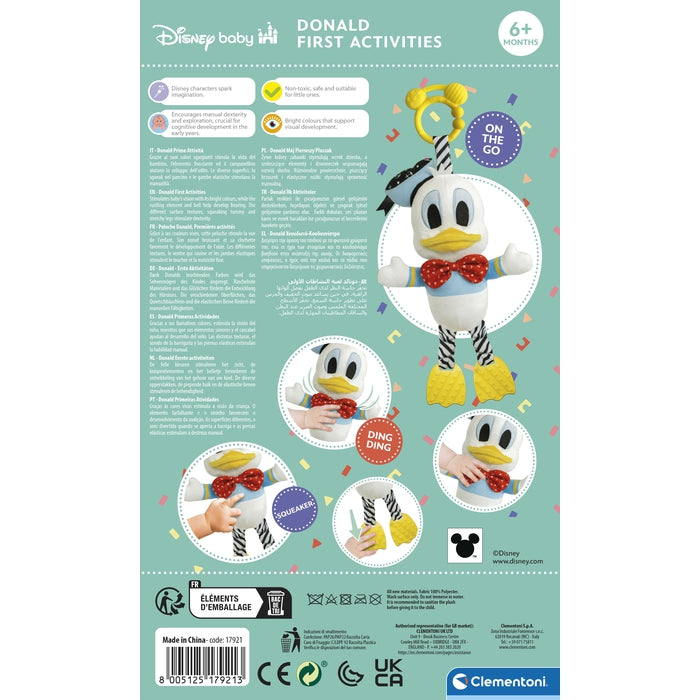 Donald Duck Activity Plush