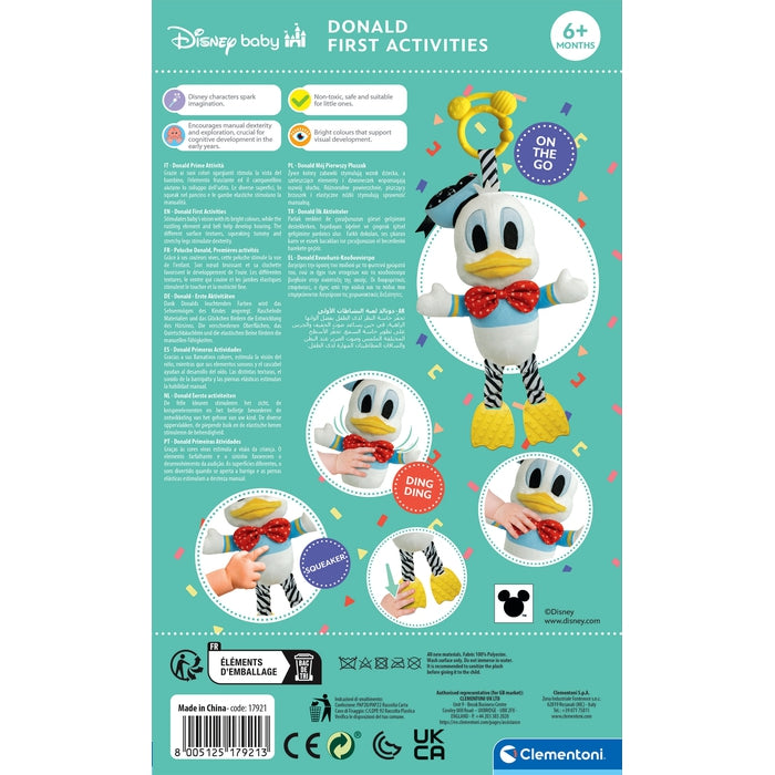 Donald Duck Activity Plush