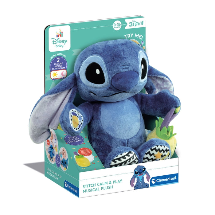 Stitch Calm & Play Musical Plush