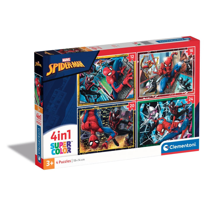 Marvel Spiderman - 1x12 + 1x16 + 1x20 + 1x24 pieces