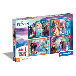 Disney Frozen - 1x12 + 1x16 + 1x20 + 1x24 pieces