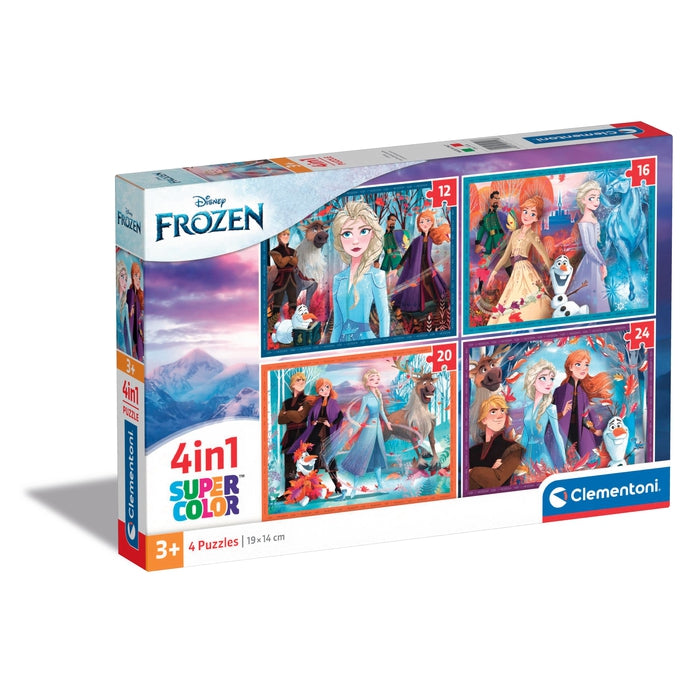 Disney Frozen - 1x12 + 1x16 + 1x20 + 1x24 pieces