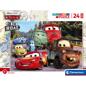 Disney Pixar Cars On The Road - 24 pieces