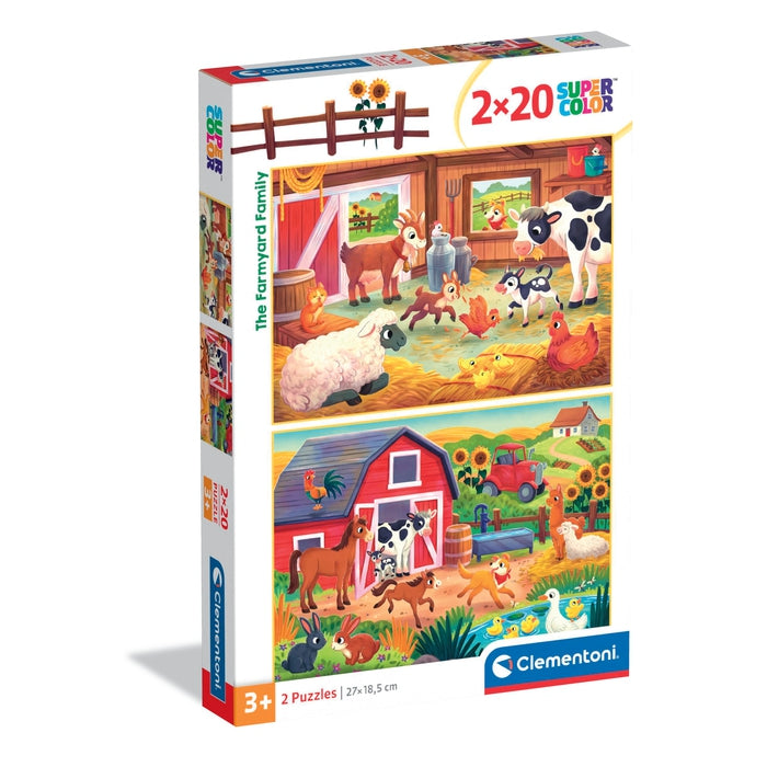 The Farmyard Family - 2x20 pieces