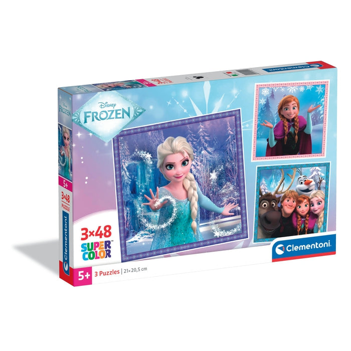 Frozen - 3x48 pieces – Clementoni NORDICS