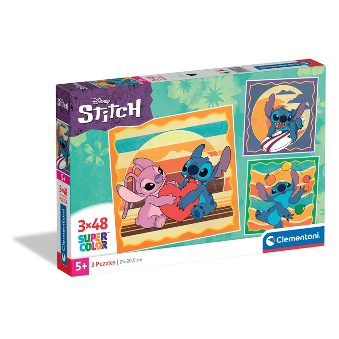Disney Stitch - 3x48 pieces – Clementoni NORDICS
