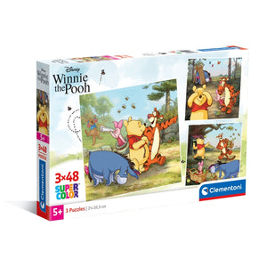 Disney Winnie The Pooh - 3x48 pieces