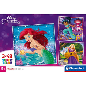 Disney Princess - 3x48 pieces