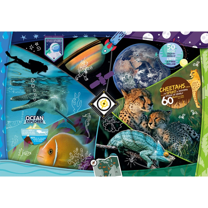 National Geographic Kids - Explorers in training - 104 pieces