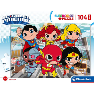 Dc Comics Super Friends - 104 pieces