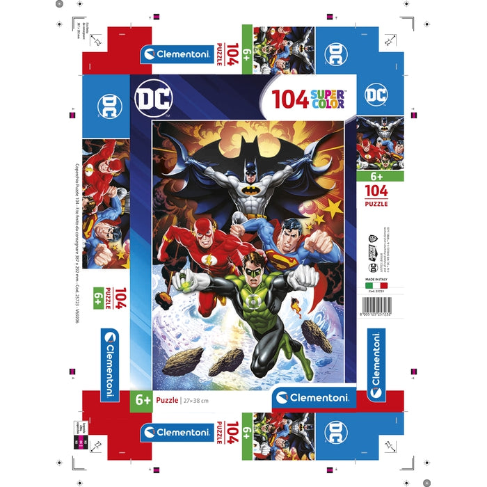 Dc Comics Justice League - 104 pieces