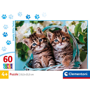 Lovely Kitty Twins - 60 pieces