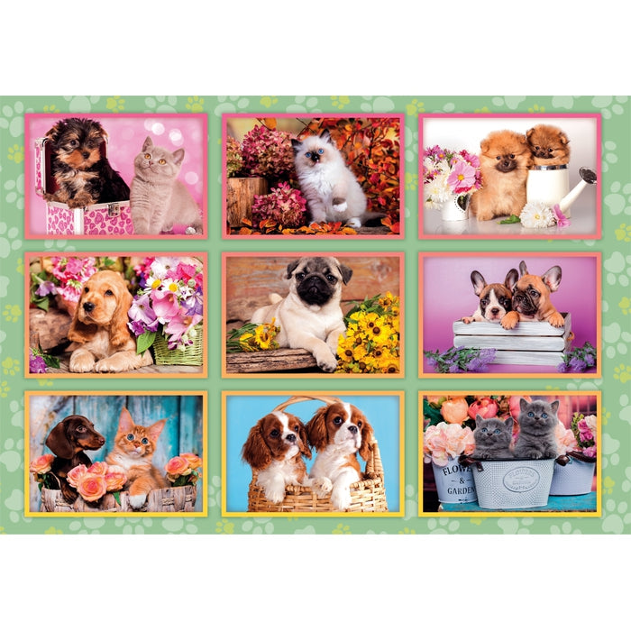 Puppies Collage - 180 pieces