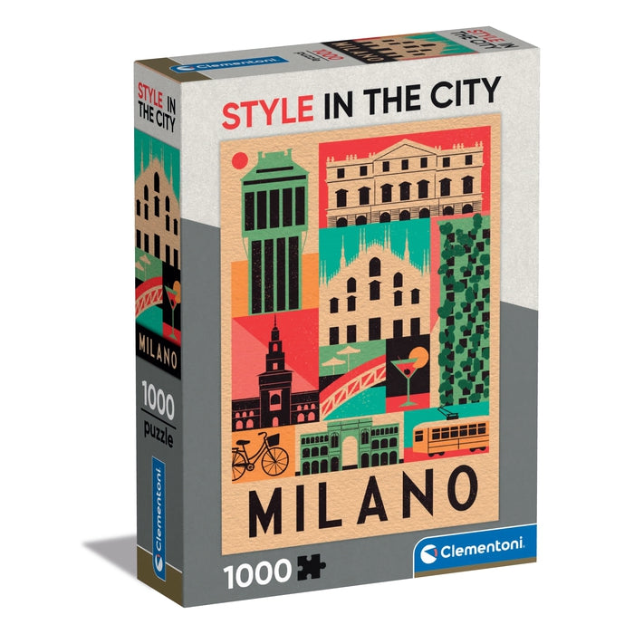 Style In The City - Milano - 1000 pieces – Clementoni NORDICS
