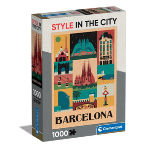 Style In The City - Barcelona - 1000 pieces