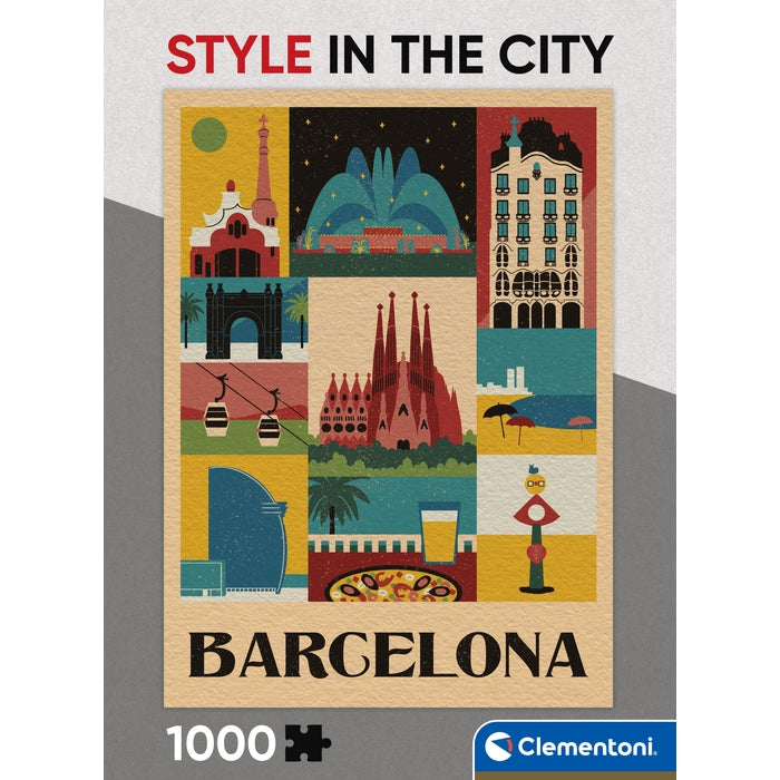 Style In The City - Barcelona - 1000 pieces