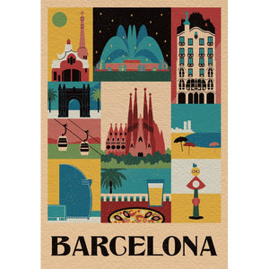 Style In The City - Barcelona - 1000 pieces