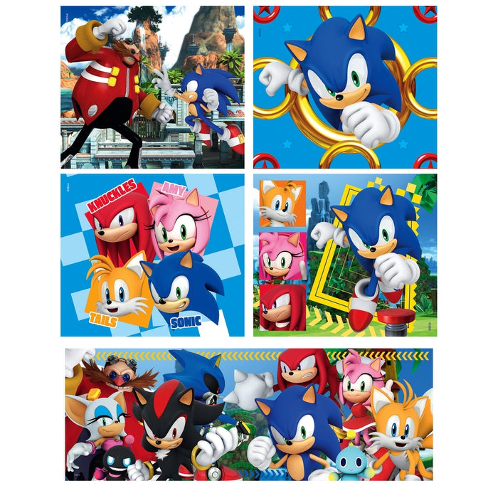 Sonic - 1x60 + 2x48 + 4x30 + 3x18 pieces