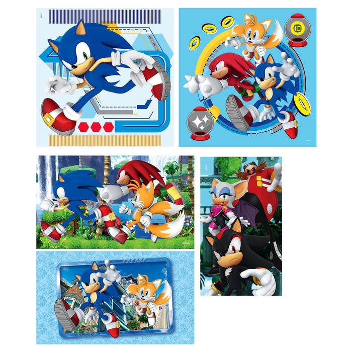 Sonic - 1x60 + 2x48 + 4x30 + 3x18 pieces