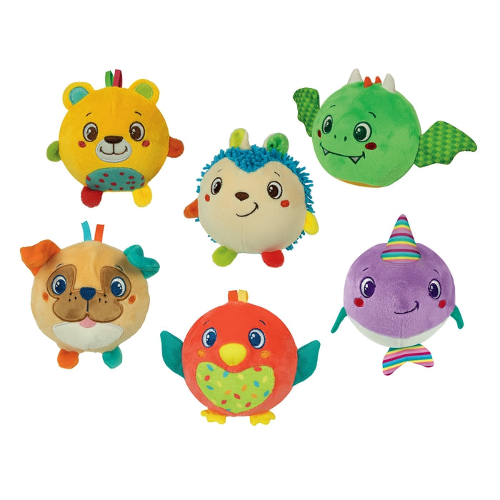 Soft Animal Friends - Touch, squeeze, shake!