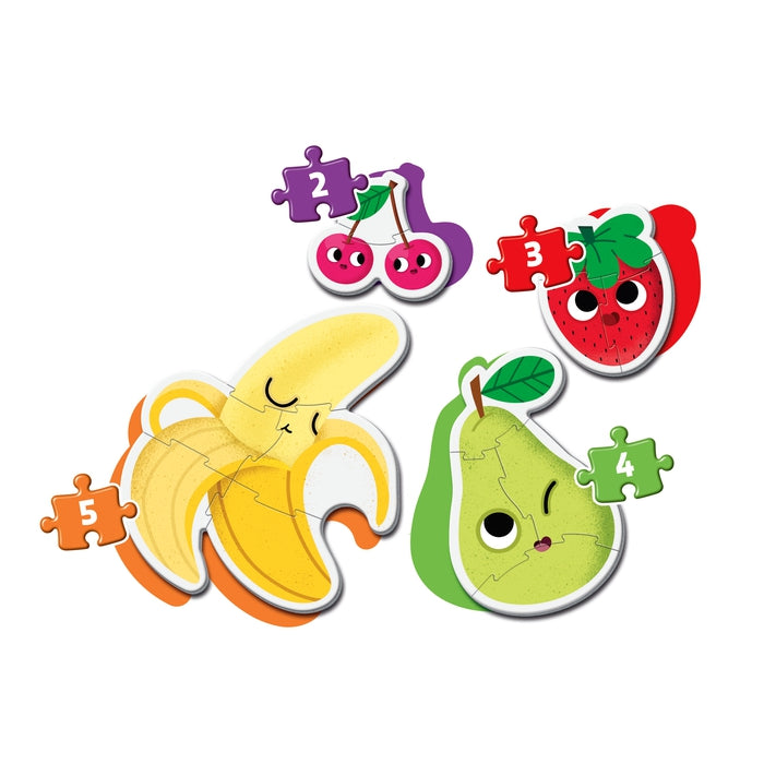 Fruits - 1x3 + 1x6 + 1x9 + 1x12 pieces