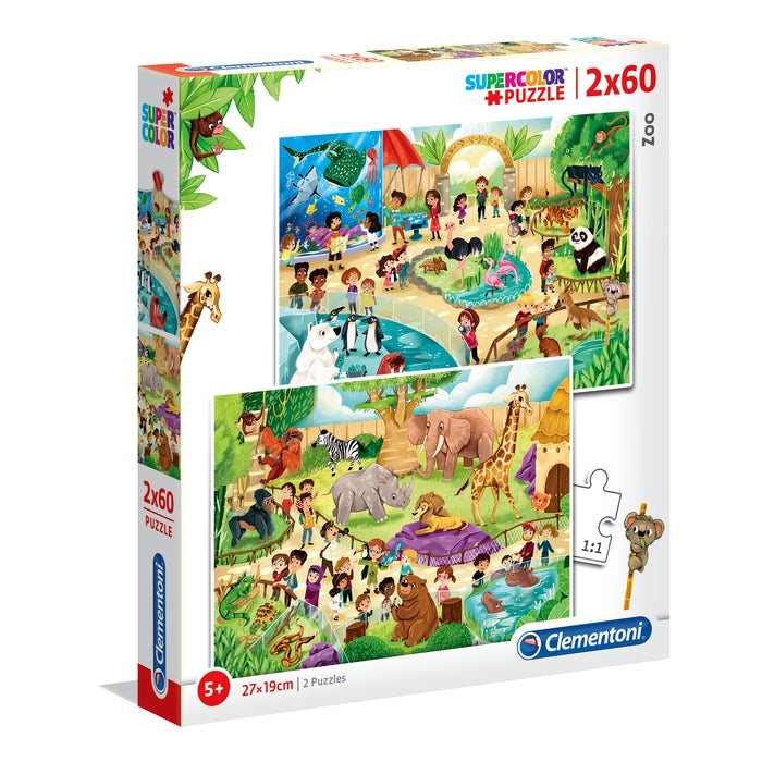 Zoo - 2x60 pieces