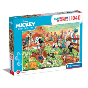 Disney Mickey and friends - 104 pieces