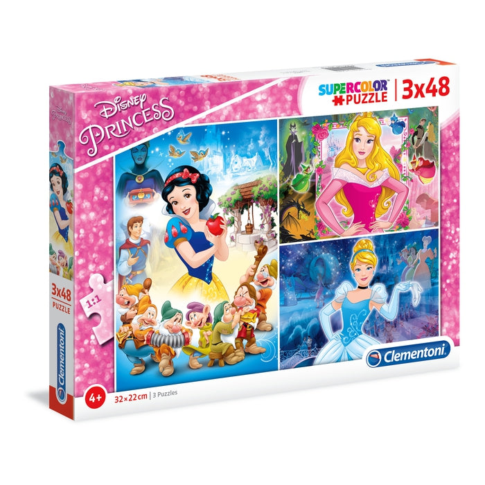 Disney Princess - 3x48 pieces