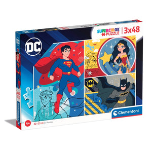 Dc Comics Justice League - 3x48 pieces