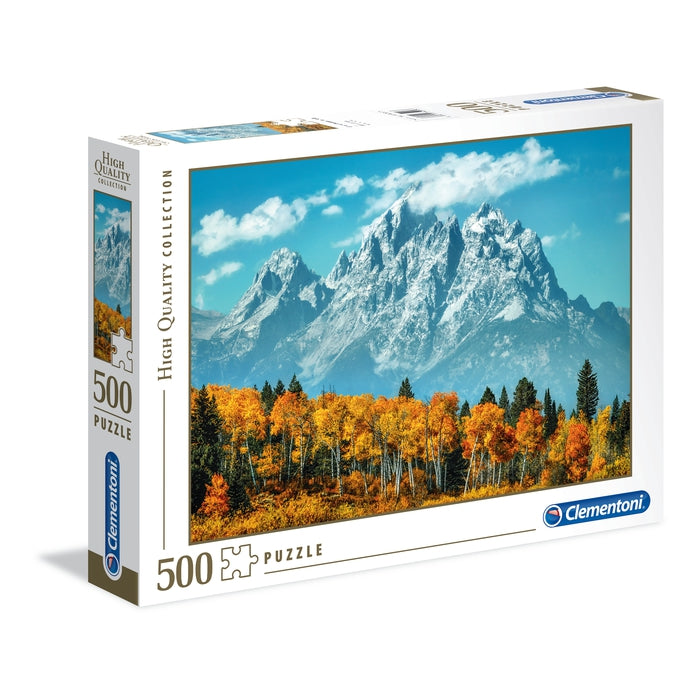 Grand Teton in fall - 500 pieces